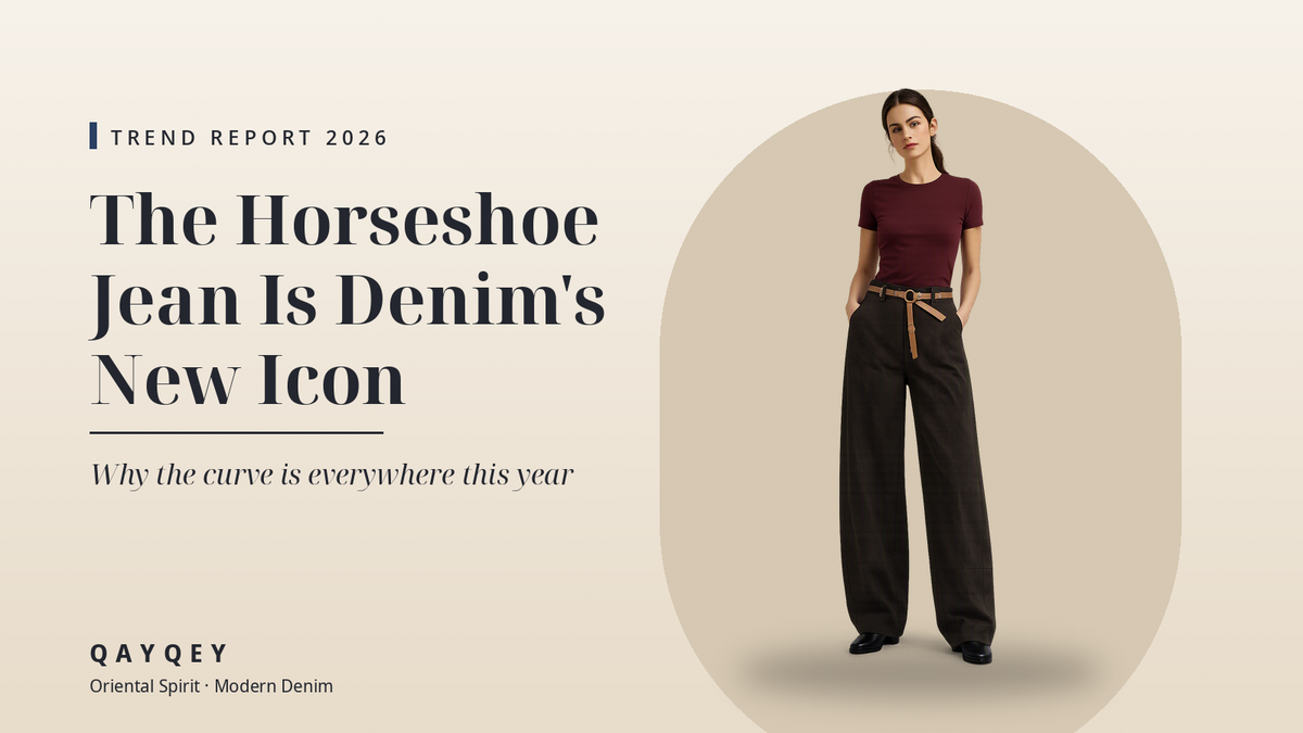 Why Horseshoe Jeans Are the Defining Denim Trend of 2026