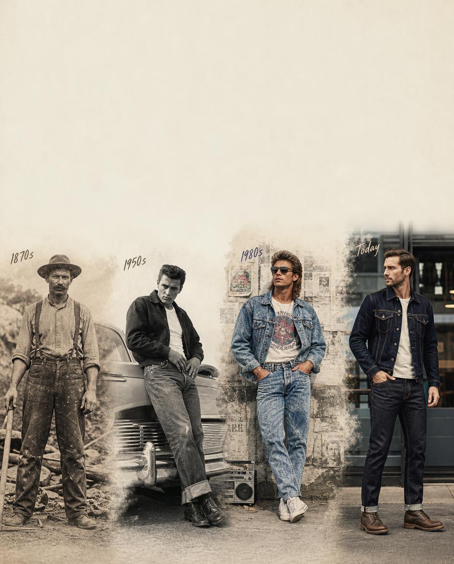 From Gold Mines to Runways: The Epic History of Jeans
