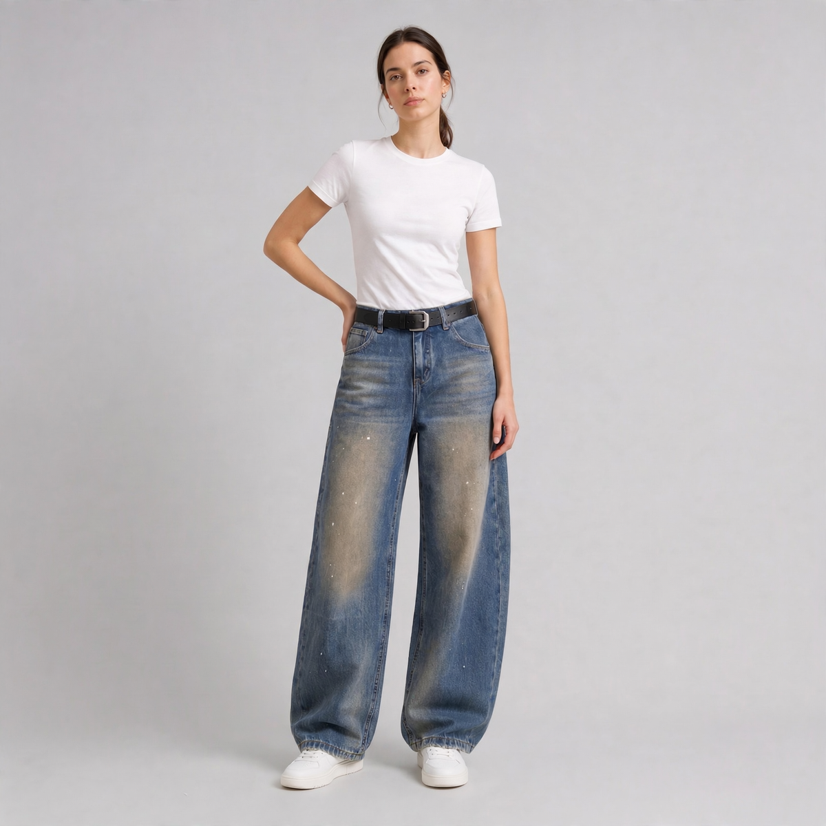 Curved Jeans