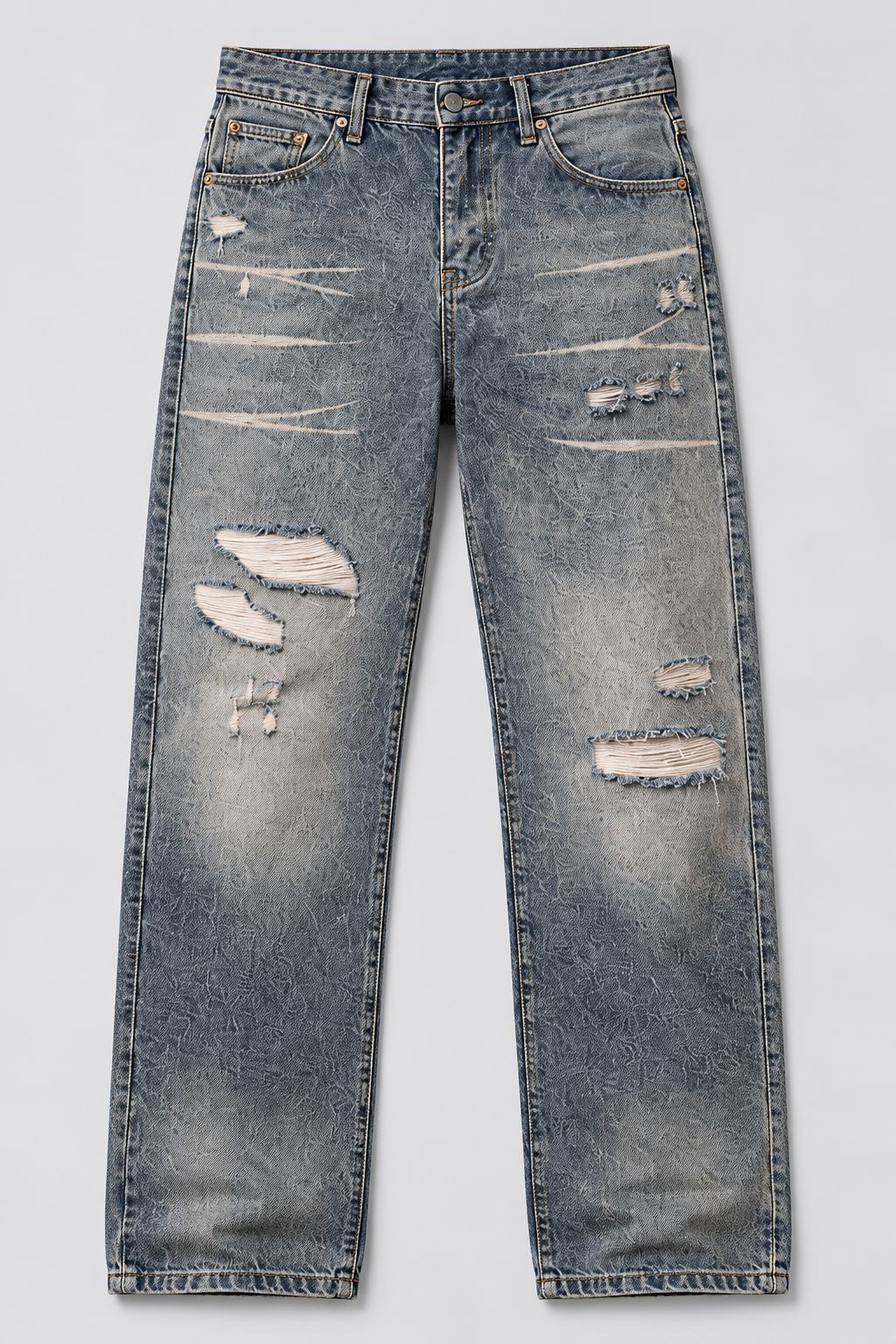 D02 - AI-generated complete garment product-only studio view