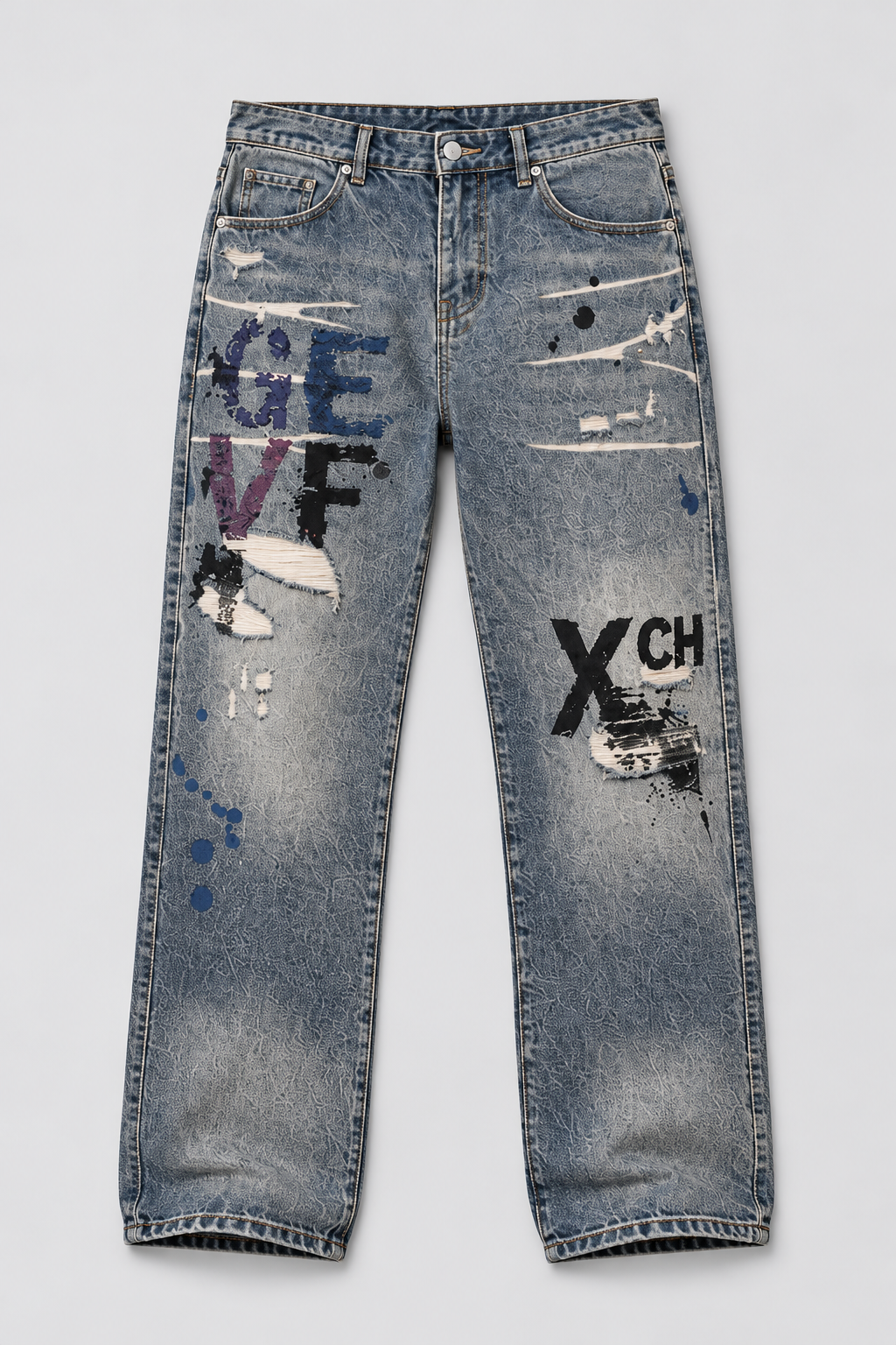 D02印花 - AI-generated complete garment product-only studio view