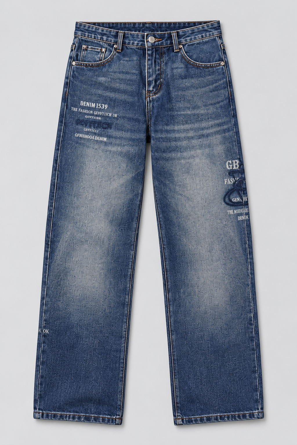 HKT2851 - AI-generated complete garment product-only studio view