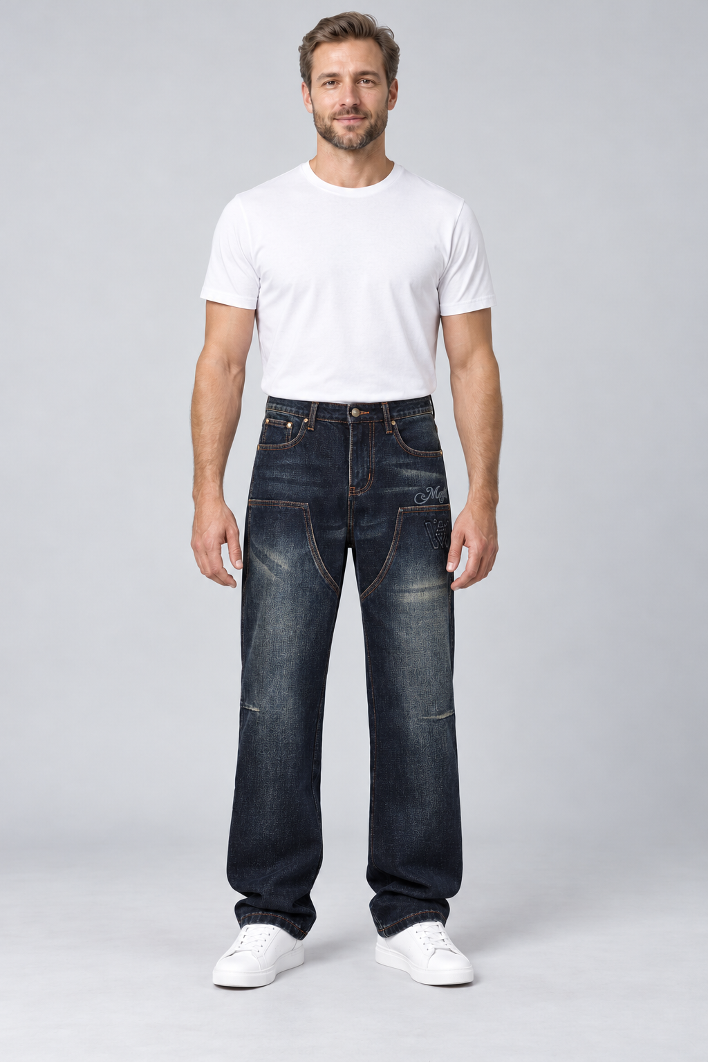 KT2835 - AI-generated studio full-body view with fixed model M06