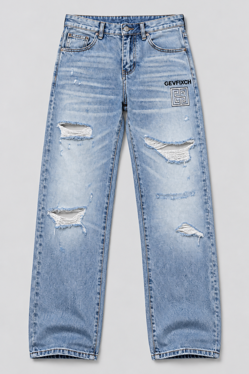 WKY2566 - AI-generated complete garment product-only studio view