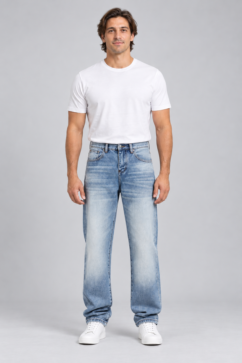 WKY2567简单 - AI-generated studio full-body view with fixed model M08