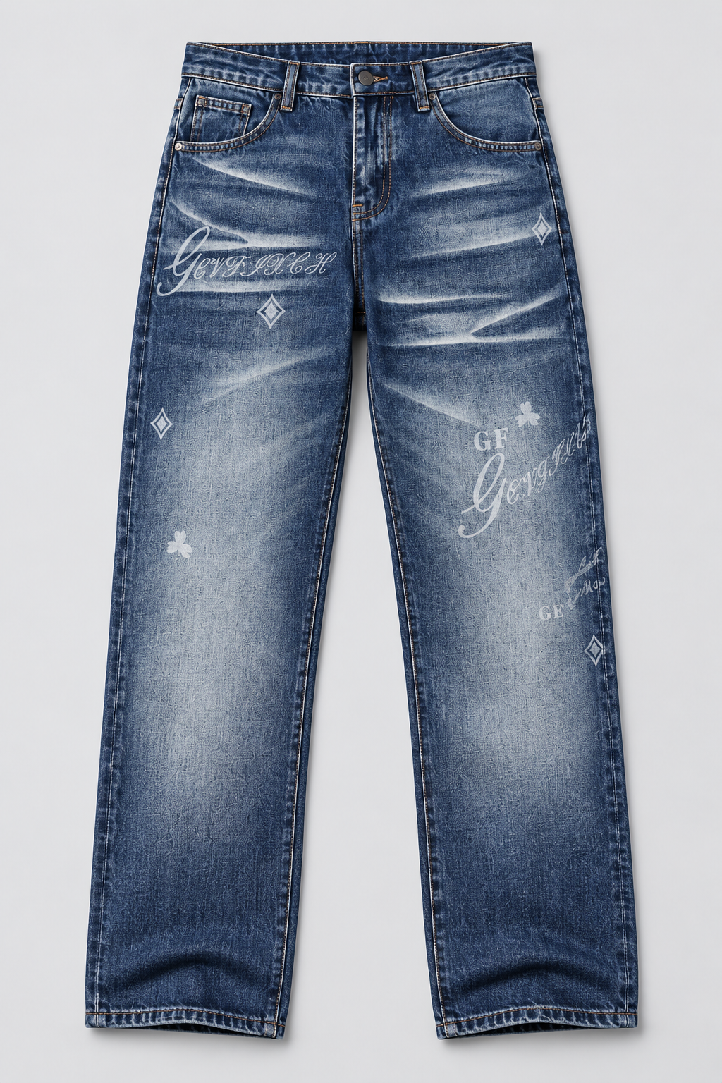 WKY2660激花 - AI-generated complete garment product-only studio view